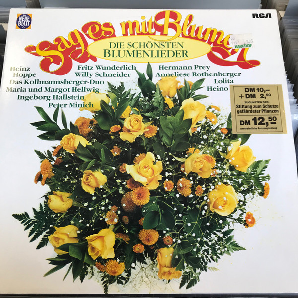 Cover Various - Sag Es Mit Blumen (LP, Comp) Schallplatten Ankauf
