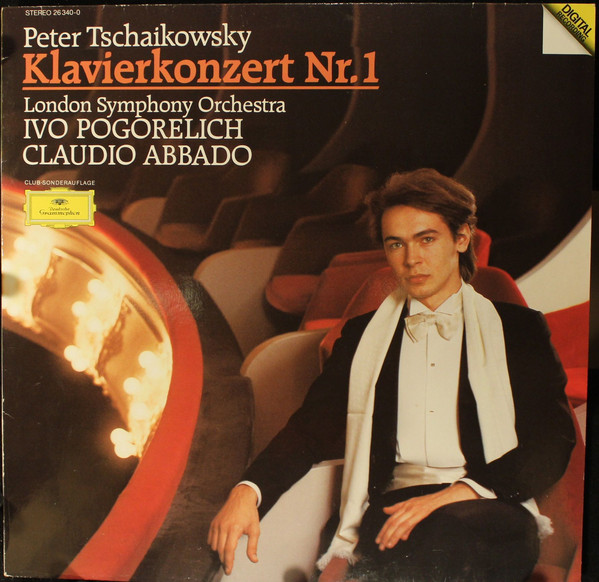 Cover Peter Tschaikowsky*, London Symphony Orchestra*, Ivo Pogorelich · Claudio Abbado - Klavierkonzert Nr. 1 Club-Sonderauflage (LP, S/Edition, Dig) Schallplatten Ankauf