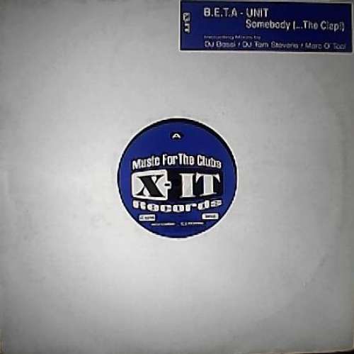 Cover B.E.T.A - Unit* - Somebody (...The Clap!) (12) Schallplatten Ankauf