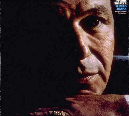 Cover Frank Sinatra - A Man Alone & Other Songs Of Rod McKuen (LP, Album, RE) Schallplatten Ankauf