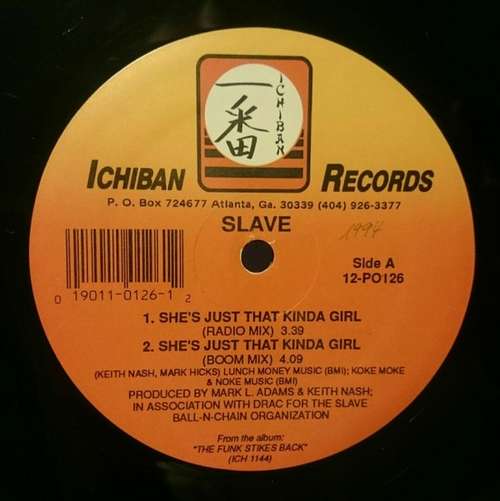 Cover Slave - She's Just That Kinda Girl (12) Schallplatten Ankauf