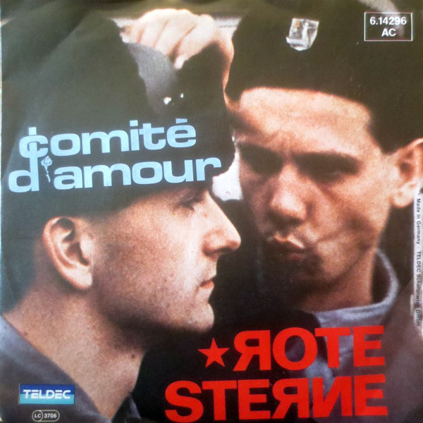 Cover Comité D'Amour - Rote Sterne (7, Single) Schallplatten Ankauf