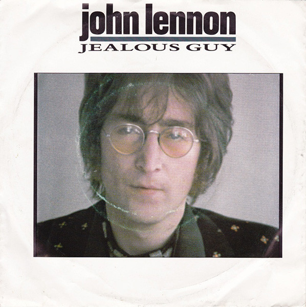 Cover John Lennon - Jealous Guy (7, Single) Schallplatten Ankauf