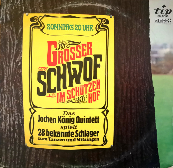 Cover Jochen König Quintett -  Grosser Schwof Im Schützenhof (LP) Schallplatten Ankauf
