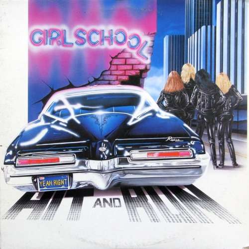 Cover Girlschool - Hit And Run (LP, Album) Schallplatten Ankauf