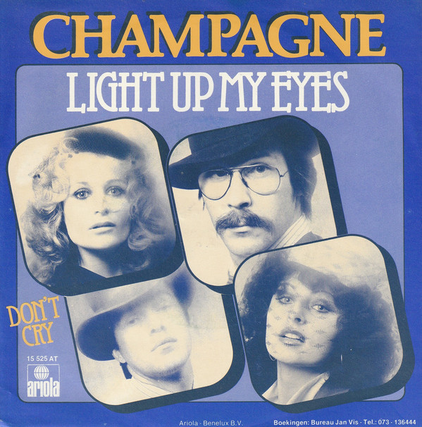 Bild Champagne (5) - Light Up My Eyes (7, Single) Schallplatten Ankauf