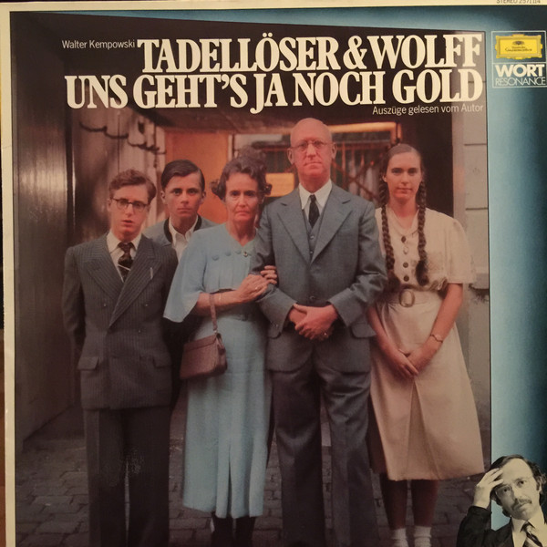Cover Walter Kempowski - Tadellöser & Wolff / Uns Geht's Ja Noch Gold (LP, RE) Schallplatten Ankauf