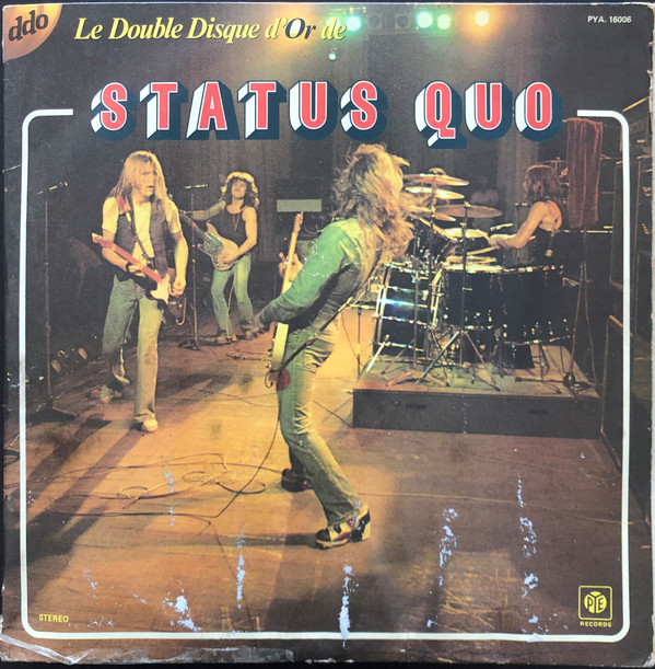 Cover Status Quo - Le Double Disque D'Or De Status Quo (2xLP, Comp, Gat) Schallplatten Ankauf