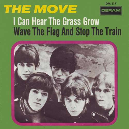 Cover The Move - I Can Hear The Grass Grow / Wave The Flag And Stop The Train (7, Single) Schallplatten Ankauf