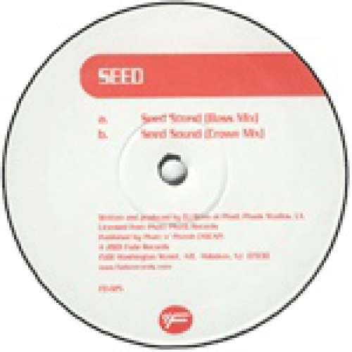 Cover Seed - Seed Sound (12) Schallplatten Ankauf