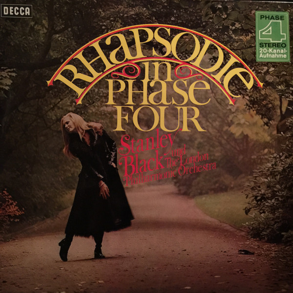 Cover Stanley Black Und The London Philharmonic Orchestra - Rhapsodie In Phase Four (LP) Schallplatten Ankauf