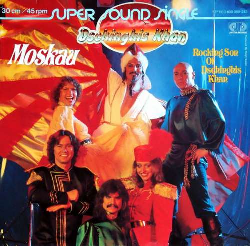 Cover Moskau / Rocking Son Of Dschinghis Khan Schallplatten Ankauf