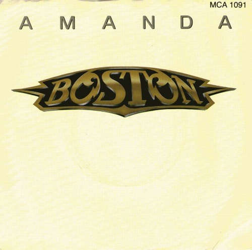 Cover Boston - Amanda (7, Single) Schallplatten Ankauf