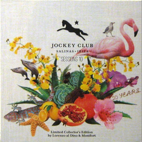 Cover Lorenzo Al Dino & Montfort -  Jockey Club Salinas • Ibiza Sessions 10 (2xCD, Ltd, Mixed + Box) Schallplatten Ankauf