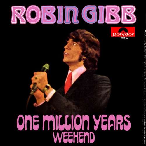Cover Robin Gibb - One Million Years  (7, Single, Mono) Schallplatten Ankauf