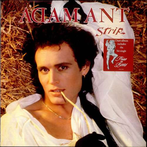 Cover Adam Ant - Strip (LP, Album) Schallplatten Ankauf