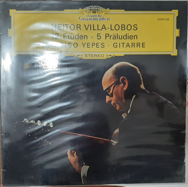 Bild Heitor Villa-Lobos / Narciso Yepes - 12 Etüden • 5 Präludien (LP) Schallplatten Ankauf