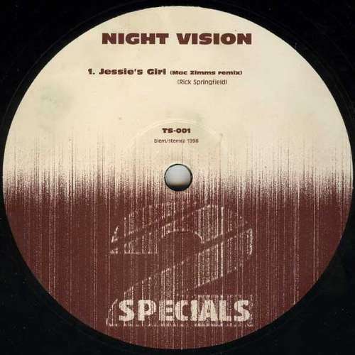 Cover Night Vision* - Jessie's Girl (12) Schallplatten Ankauf