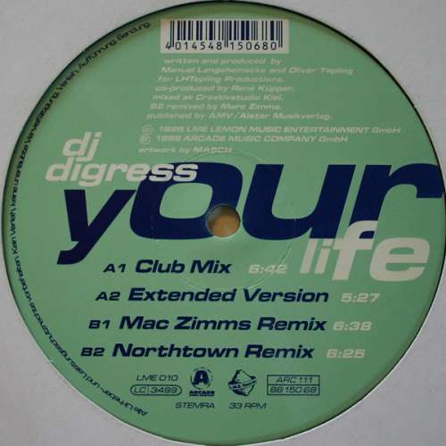 Cover DJ Digress - Your Life (12) Schallplatten Ankauf