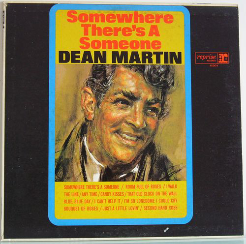 Cover Dean Martin - Somewhere There's A Someone (LP, Album, Mono) Schallplatten Ankauf