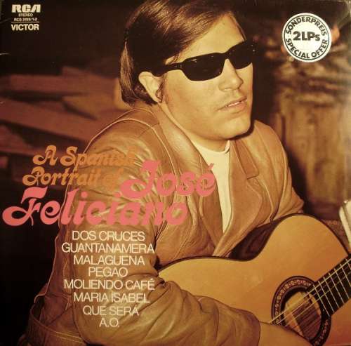 Cover José Feliciano - A Spanish Portrait Of (2xLP, Comp, RE, Gat) Schallplatten Ankauf