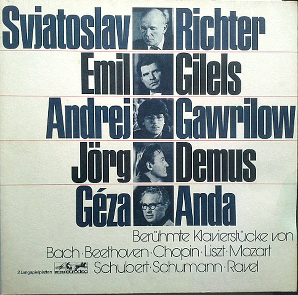 Cover Various - Berühmte Klavierstücke (2xLP, Comp, Club) Schallplatten Ankauf