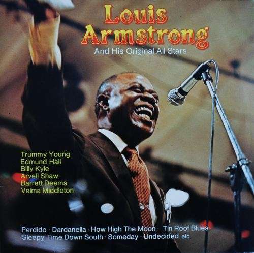 Cover Louis Armstrong And His Original All Stars* - An Evening With Louis Armstrong And His All Stars In Concert At The Pasadena Civic Auditorium (2xLP) Schallplatten Ankauf