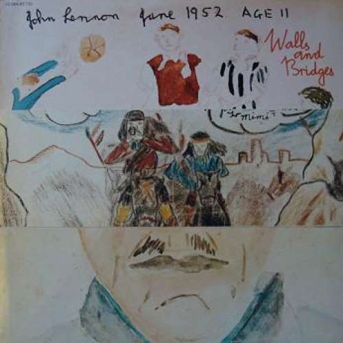 Cover John Lennon - Walls And Bridges (LP, Album, RP) Schallplatten Ankauf