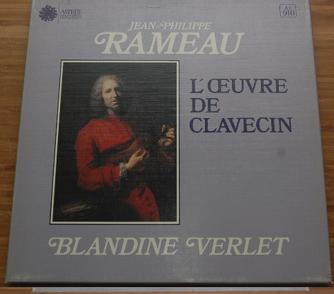 Cover Blandine Verlet, Jean-Philippe Rameau - L'Œuvre De Clavecin (3xLP, Box) Schallplatten Ankauf