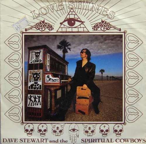Cover Dave Stewart And The Spiritual Cowboys - Love Shines (7, Single) Schallplatten Ankauf