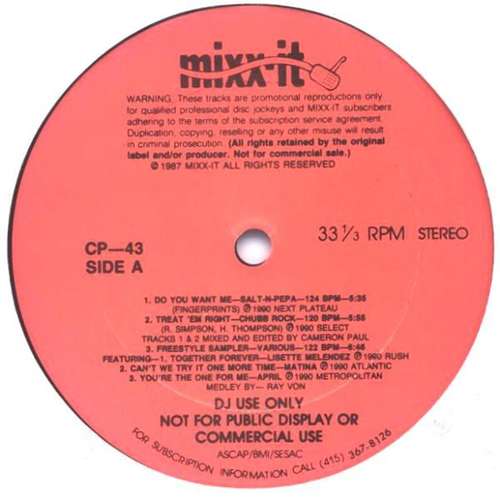 Cover Various - Mixx-it 43 (12, Comp, Promo) Schallplatten Ankauf
