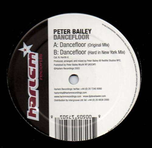 Cover Peter Bailey - Dancefloor (12) Schallplatten Ankauf