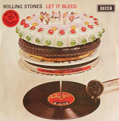 Cover Rolling Stones* - Let It Bleed (LP, Album, Ltd, RE, Red) Schallplatten Ankauf