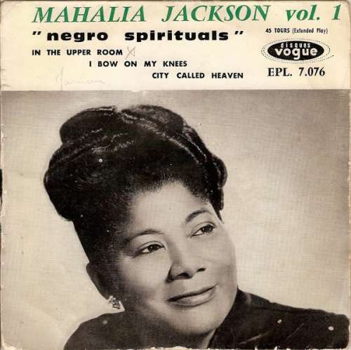 Cover Mahalia Jackson - Mahalia Jackson Vol. 1  Negro Spirituals (7, EP) Schallplatten Ankauf