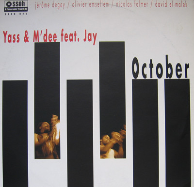 Cover Yass & M'Dee - October (12) Schallplatten Ankauf