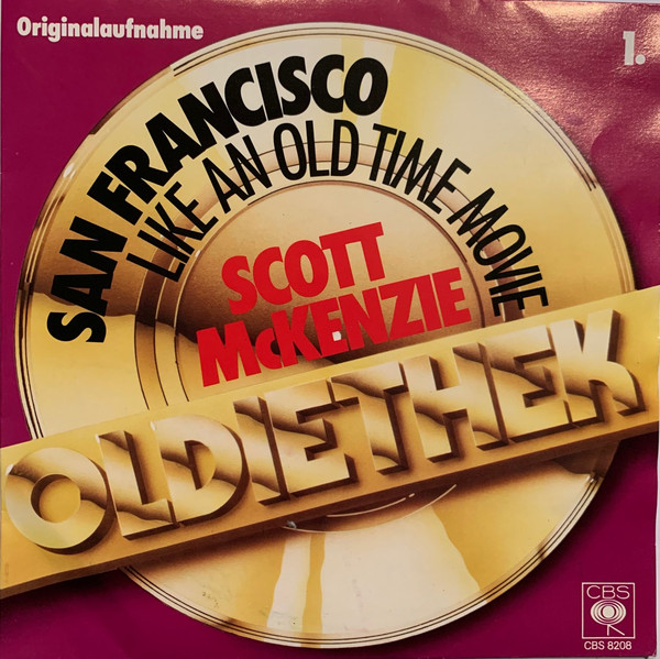 Cover Scott McKenzie - San Francisco / Like An Old Time Movie (7) Schallplatten Ankauf