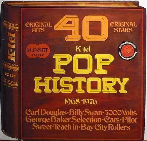 Cover Various - K-tel Pop History 1968-1976 (2xLP, Comp) Schallplatten Ankauf