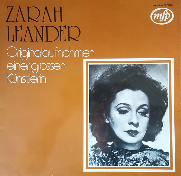 Cover Zarah Leander -  Originalaufnahmen Einer Großen Künstlerin (LP, Comp) Schallplatten Ankauf