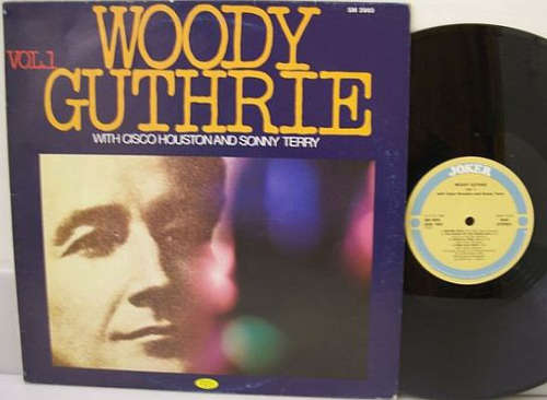 Cover Woody Guthrie with Cisco Houston and Sonny Terry - Woody Guthrie Vol. 1 (LP) Schallplatten Ankauf