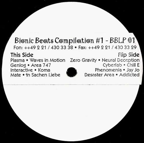 Cover Bionic Beats Compilation #1 Schallplatten Ankauf