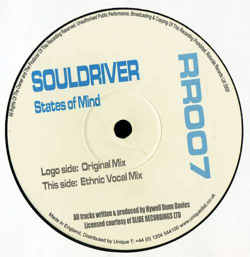Cover Souldriver* - States Of Mind (12) Schallplatten Ankauf