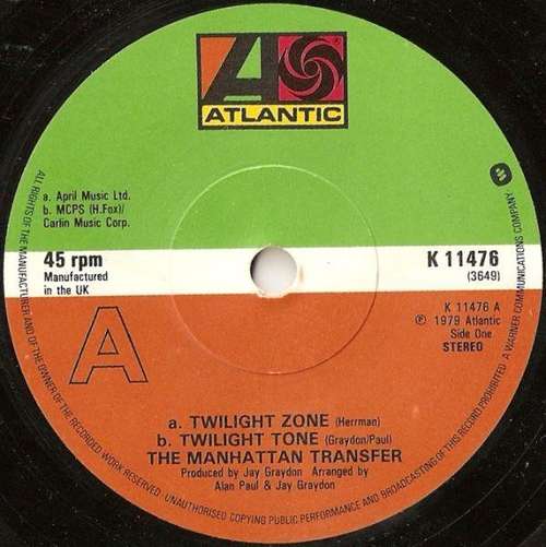 Cover Twilight Zone / Body And Soul Schallplatten Ankauf
