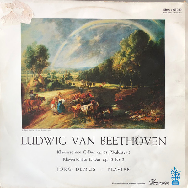Bild Jörg Demus / Ludwig Van Beethoven - Klaviersonate C-Dur Op. 53 (Waldstein) / Klaviersonate D-Dur Op. 10 Nr. 3 (LP, Club) Schallplatten Ankauf