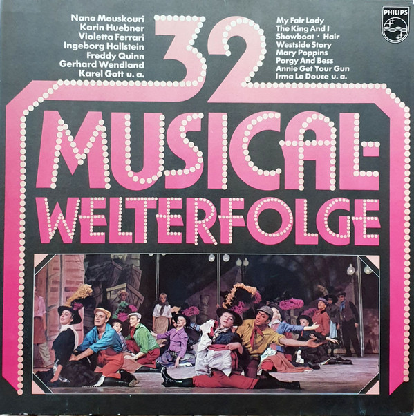 Cover Various - 32 Musical Welterfolge (2xLP, Comp, Club, Gat) Schallplatten Ankauf