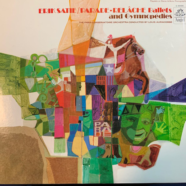 Cover Erik Satie - Societe Des Concerts Du Conservatoire*, Louis Auriacombe - Parade & Relâche Ballets/Gymnopédies (LP, Album) Schallplatten Ankauf