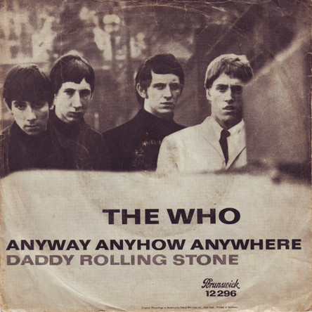 Cover The Who - Anyway  Anyhow Anywhere (7, Single, Mono) Schallplatten Ankauf
