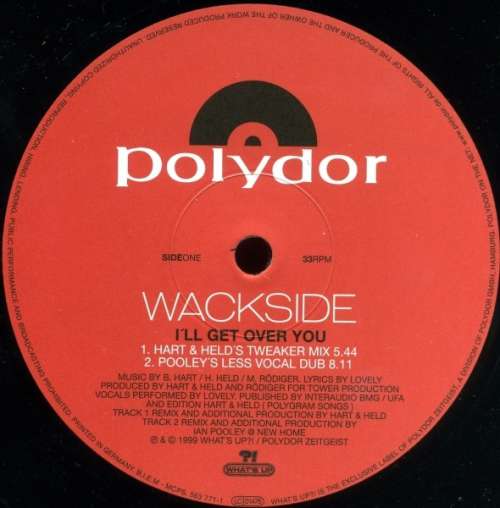 Cover Wackside - I'll Get Over You (12) Schallplatten Ankauf
