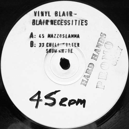 Cover Vinyl Blair - Blair Necessities EP (2x12, EP, Promo, W/Lbl, Sta) Schallplatten Ankauf