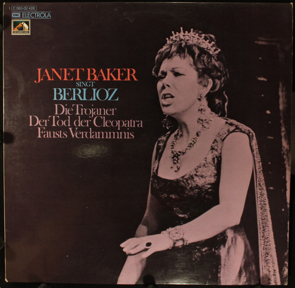 Cover Janet Baker / Berlioz* / Alexander Gibson / The London Symphony Orchestra - Janet Baker Singt Berlioz (LP) Schallplatten Ankauf