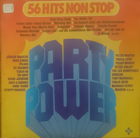 Cover Various - Party Power 56 Hits Non Stop (2xLP) Schallplatten Ankauf